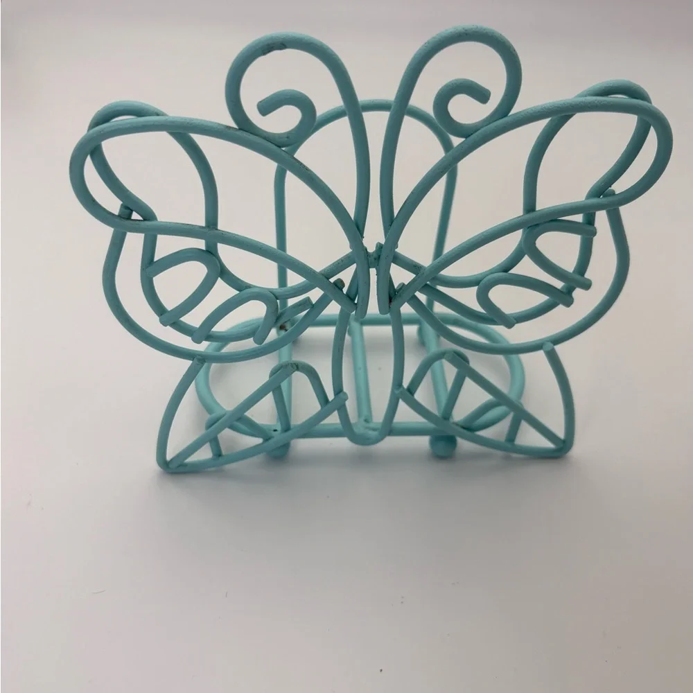Butterfly Shaped Metal Napkin Holder